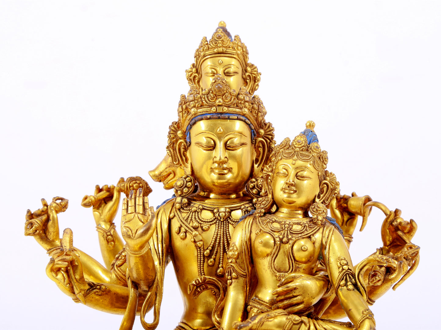 Wonderful Gilt-Bronze Figure Of Dakini