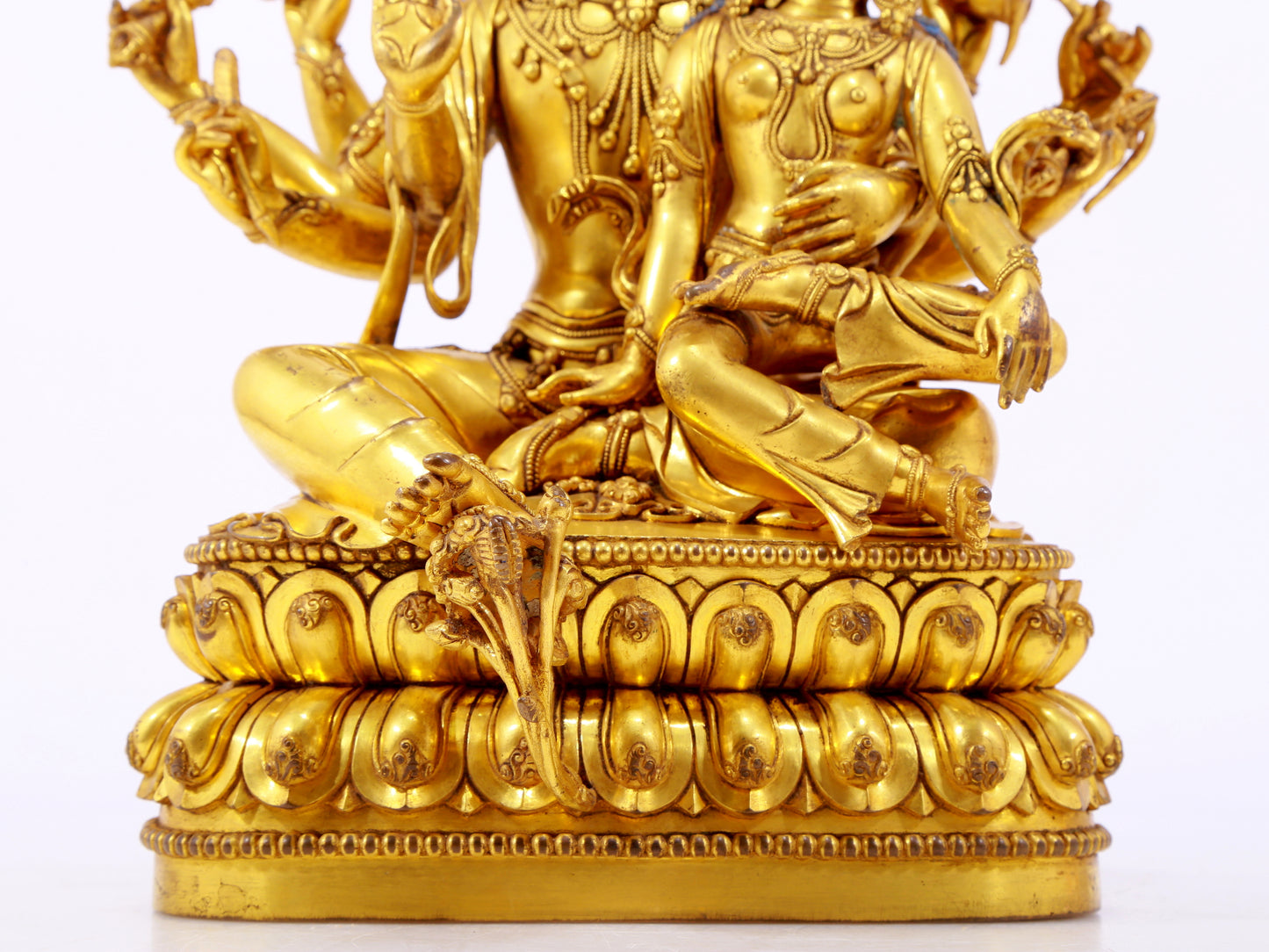 Wonderful Gilt-Bronze Figure Of Dakini