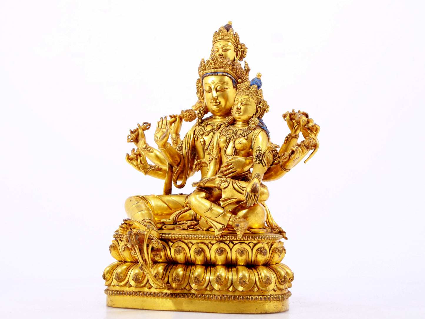 Wonderful Gilt-Bronze Figure Of Dakini