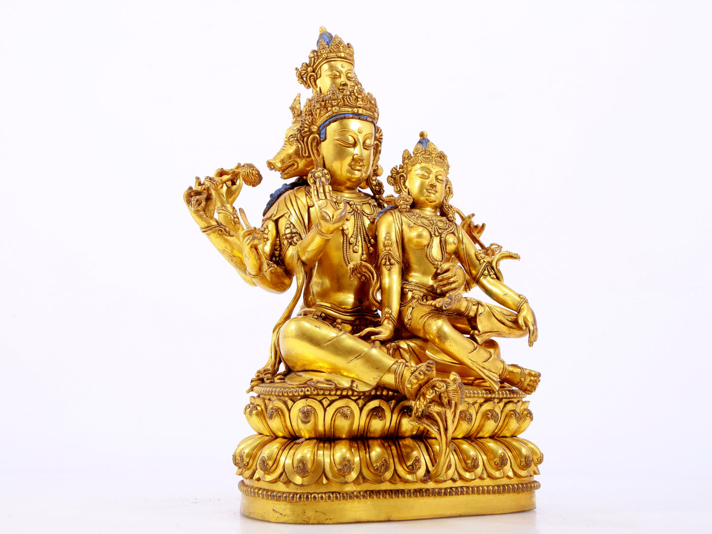 Wonderful Gilt-Bronze Figure Of Dakini