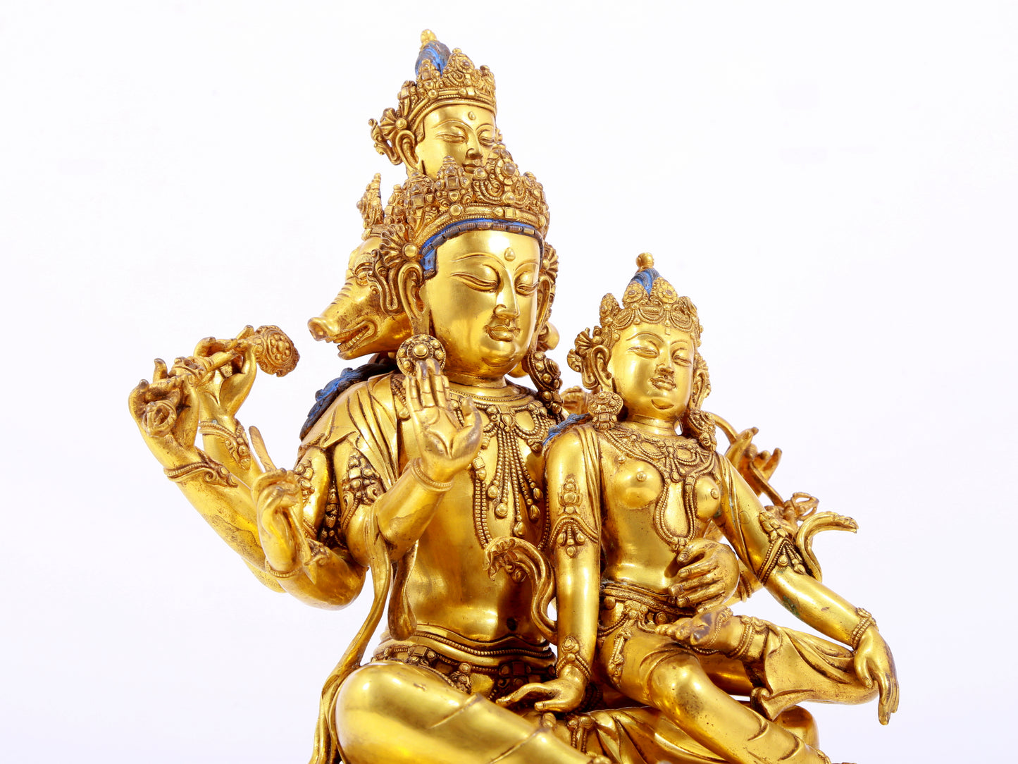 Wonderful Gilt-Bronze Figure Of Dakini