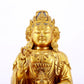 A Wonderful Gilt-Bronze Figure Of Bodhisattva