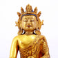 A Wonderful Set Of Three Gilt-Bronze Figures Of Bodhisattva