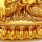 A Wonderful Set Of Three Gilt-Bronze Figures Of Bodhisattva