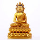 A Wonderful Set Of Three Gilt-Bronze Figures Of Bodhisattva