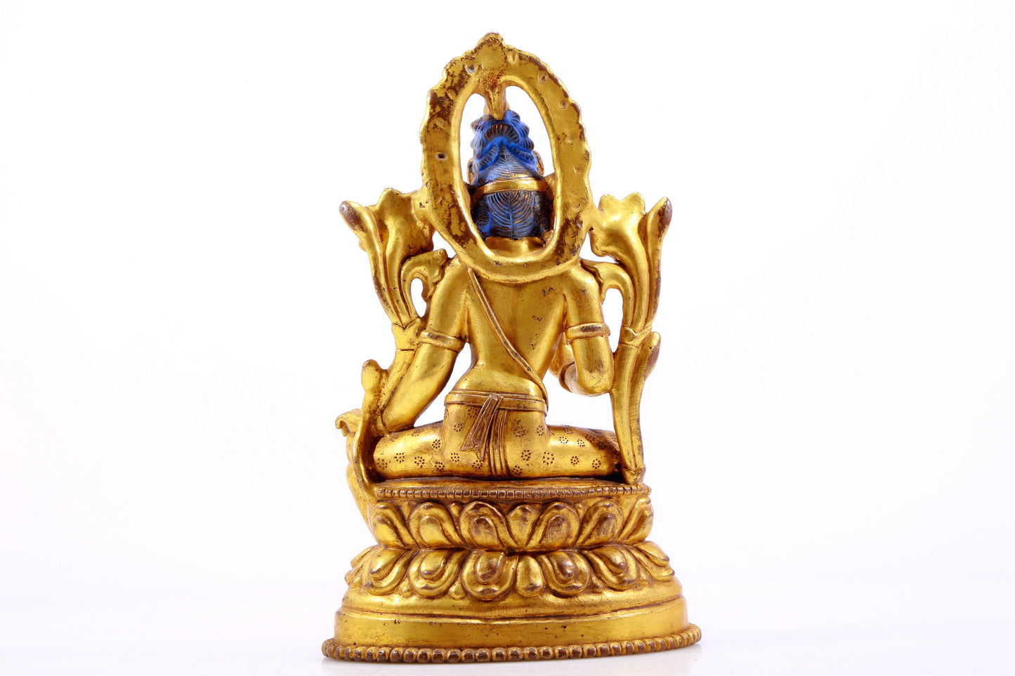 A Magnificent Gilt-Bronze Figure Of Green Tara