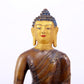 A gilt bronze statue of Gautama Buddha