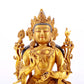 A Magnificent Gilt-Bronze Figure Of Amitayus