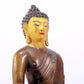 A gilt bronze statue of Gautama Buddha