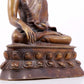 A gilt bronze statue of Gautama Buddha