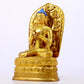 A Splendid Gilt-Bronze Figure Of Buddha Shakyamuni