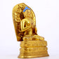 A Splendid Gilt-Bronze Figure Of Buddha Shakyamuni