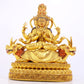 A Splendid Gilt-Bronze Figure Of Dakini