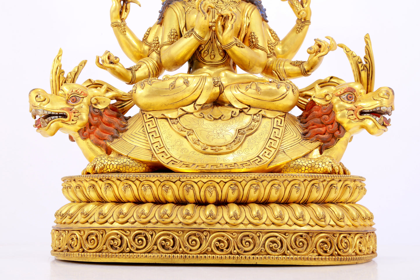 A Splendid Gilt-Bronze Figure Of Dakini