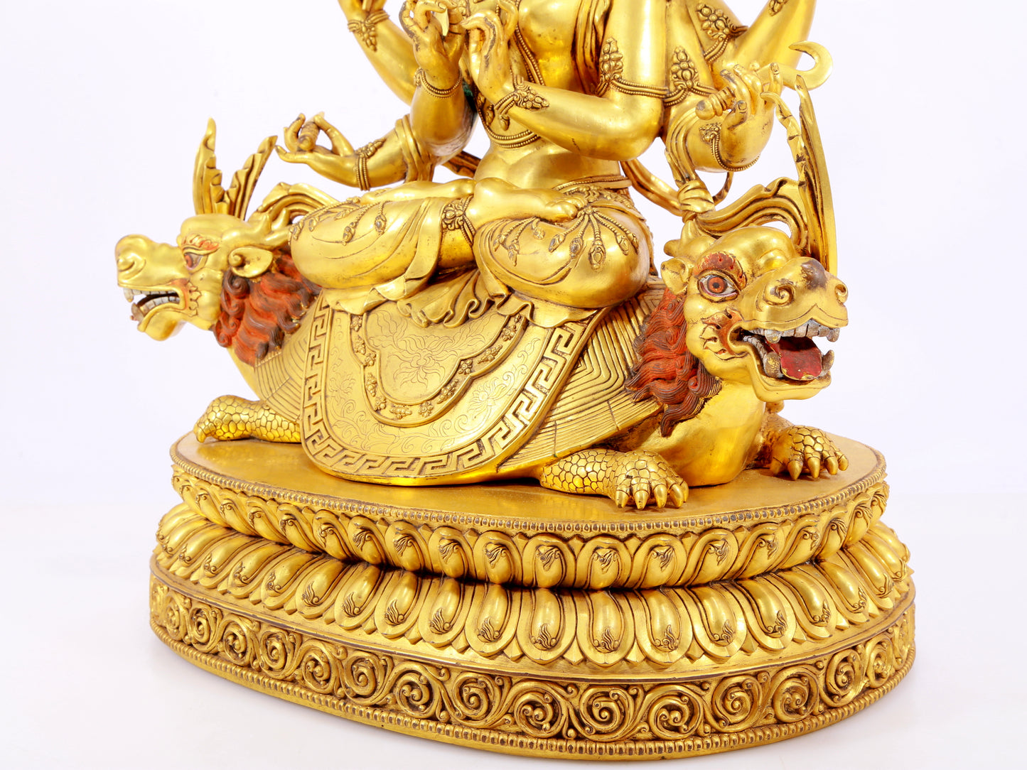 A Splendid Gilt-Bronze Figure Of Dakini