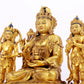 Splendid Gilt-Bronze Figure Of Bodhisattva