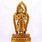 A Splendid Gilt-Bronze Figure Of Four-Armed Avalokiteshvara