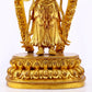 A Splendid Gilt-Bronze Figure Of Four-Armed Avalokiteshvara