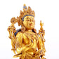 A Magnificent Gilt-Bronze Figure Of Amitayus