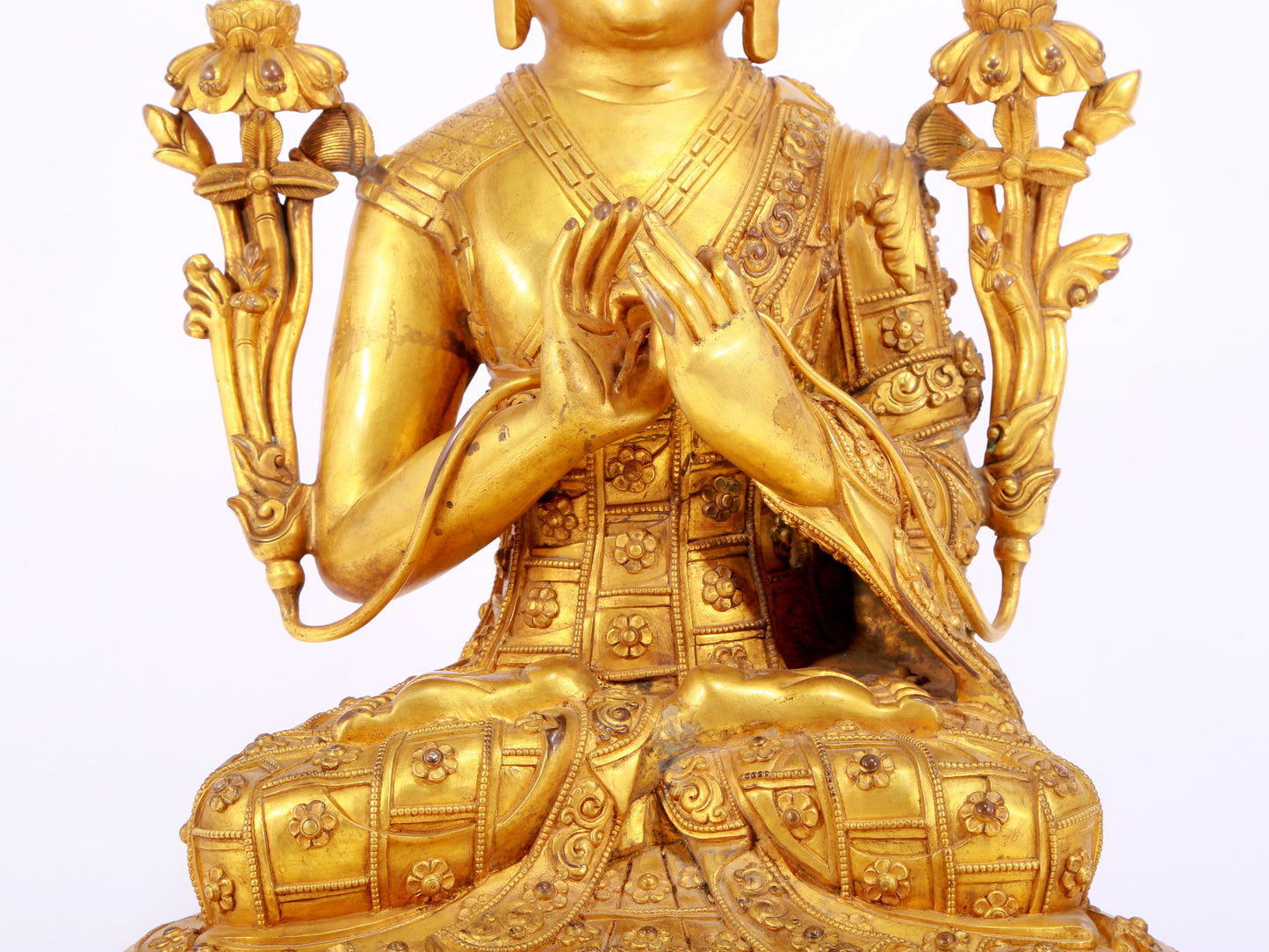 Splendid Gilt-Bronze Figure Of Brog.Mi