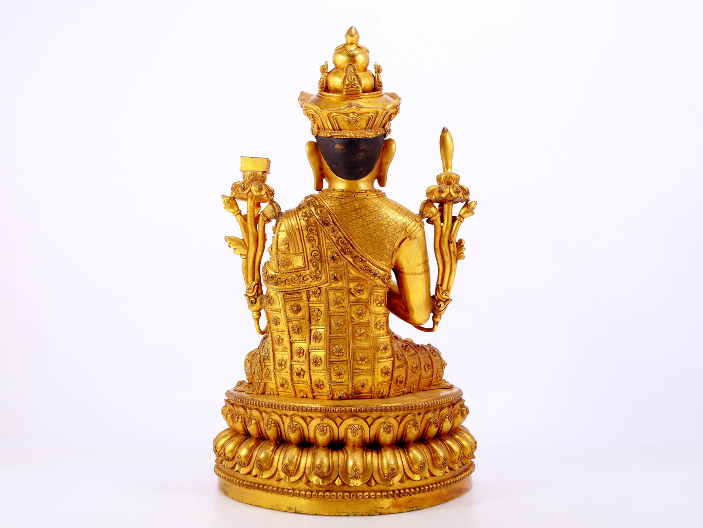 Splendid Gilt-Bronze Figure Of Brog.Mi