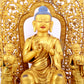 A Splendid Gilt-Bronze Figure Of Buddha Shakyamuni
