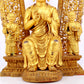 A Splendid Gilt-Bronze Figure Of Buddha Shakyamuni