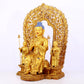 A Splendid Gilt-Bronze Figure Of Buddha Shakyamuni