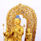 A Splendid Gilt-Bronze Figure Of Buddha Shakyamuni