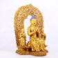 A Splendid Gilt-Bronze Figure Of Buddha Shakyamuni