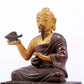 Magnificent Gilt-Bronze Figure Of Mahasiddha