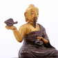 Magnificent Gilt-Bronze Figure Of Mahasiddha