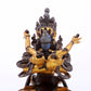 A Splendid Gilt-Bronze Figure Of Manjusri
