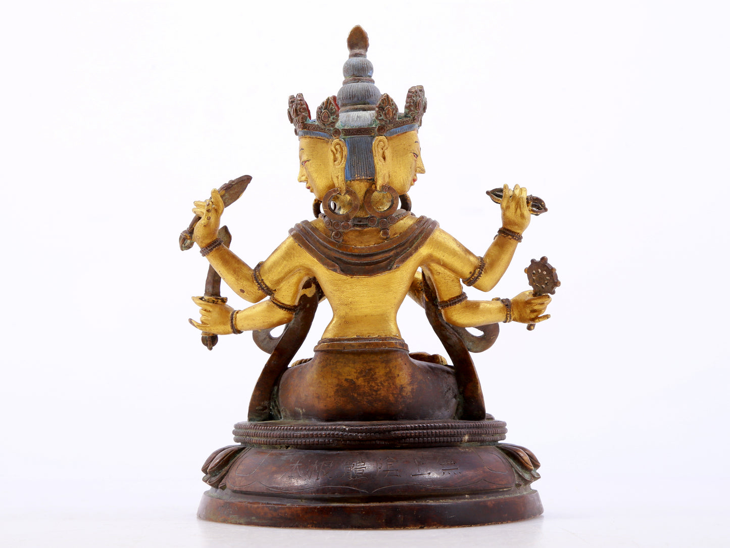 Brilliant Gilt-Bronze Figure Of Dakini