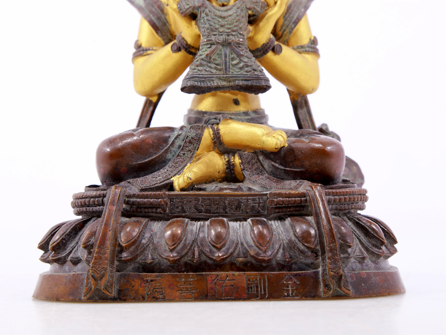 A Magnificent Gilt-Bronze Figure Of Vajrasattva