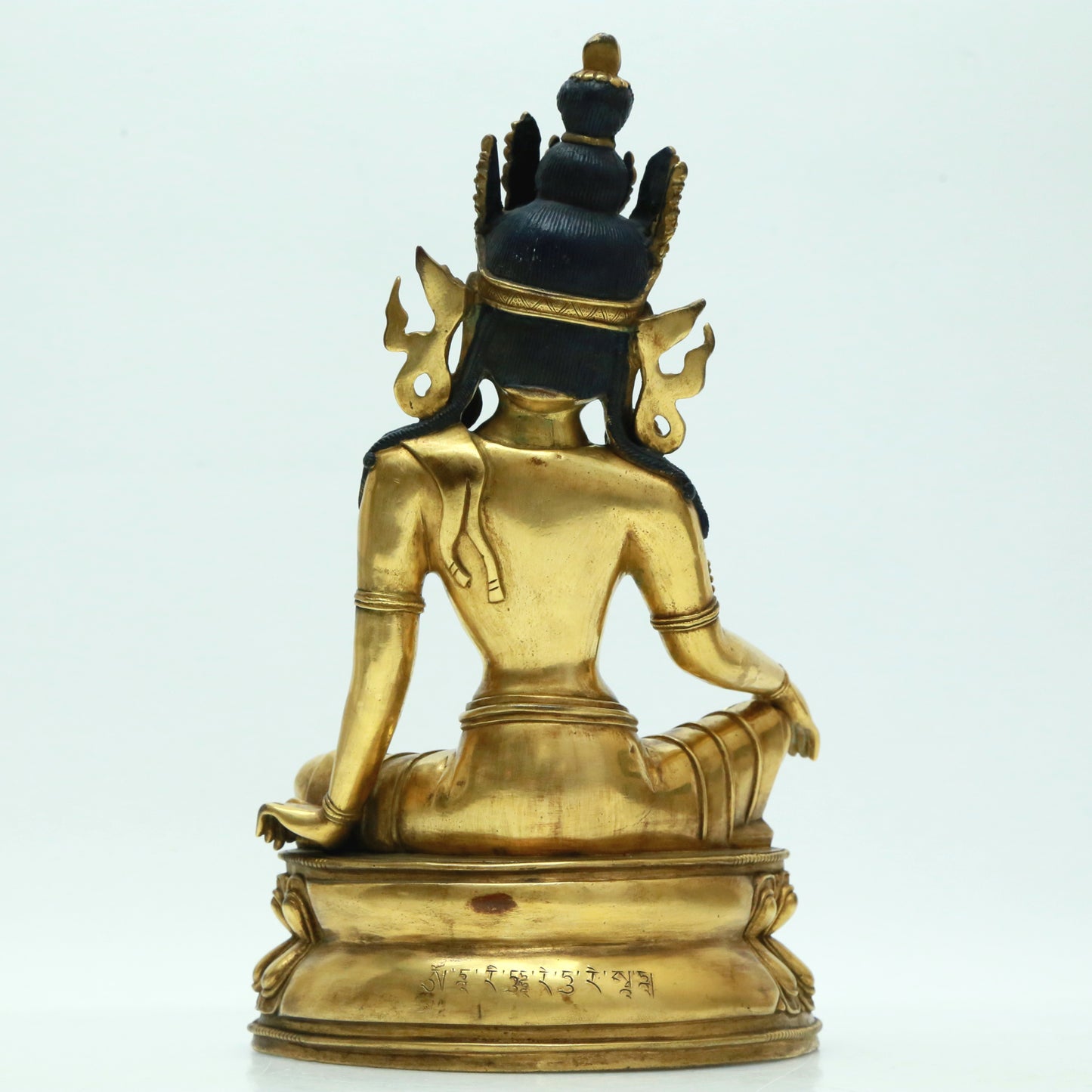 A Magnificent Gilt-Bronze Figure Of Green Tara With Inscriptions