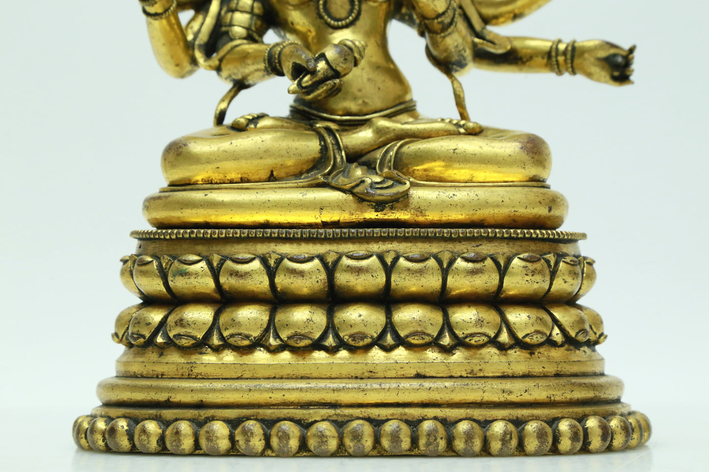 A Magnificent Gilt-Bronze Figure Of Dakini