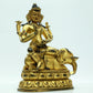 A Magnificent Gilt-Bronze Figure Of Bodhisattva Seated On An Elephant