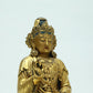 A Magnificent Gilt-Bronze Figure Of Guanyin