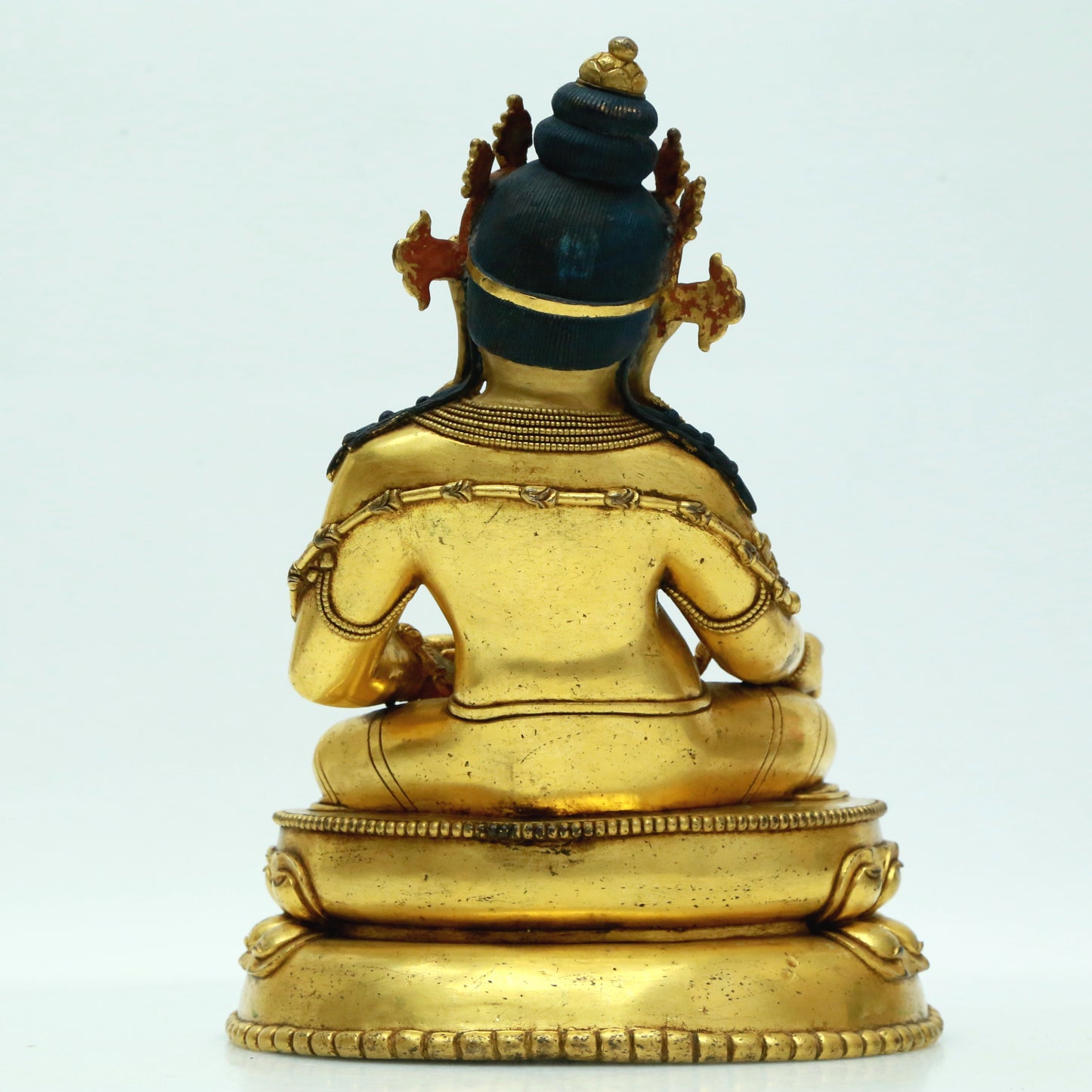 A Magnificent Gilt-Bronze Figure Of Kubera