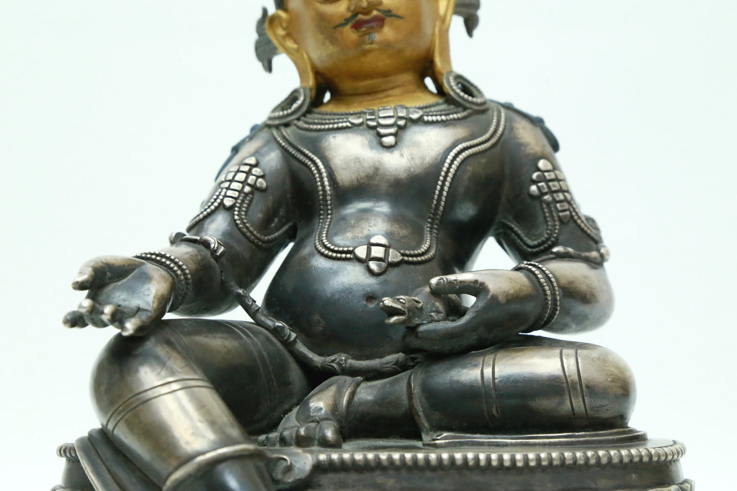 A Magnificent Gilt-Bronze Figure Of Kubera