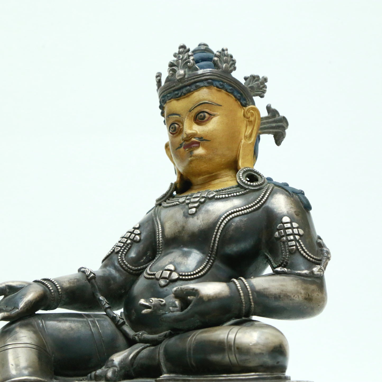 A Magnificent Gilt-Bronze Figure Of Kubera