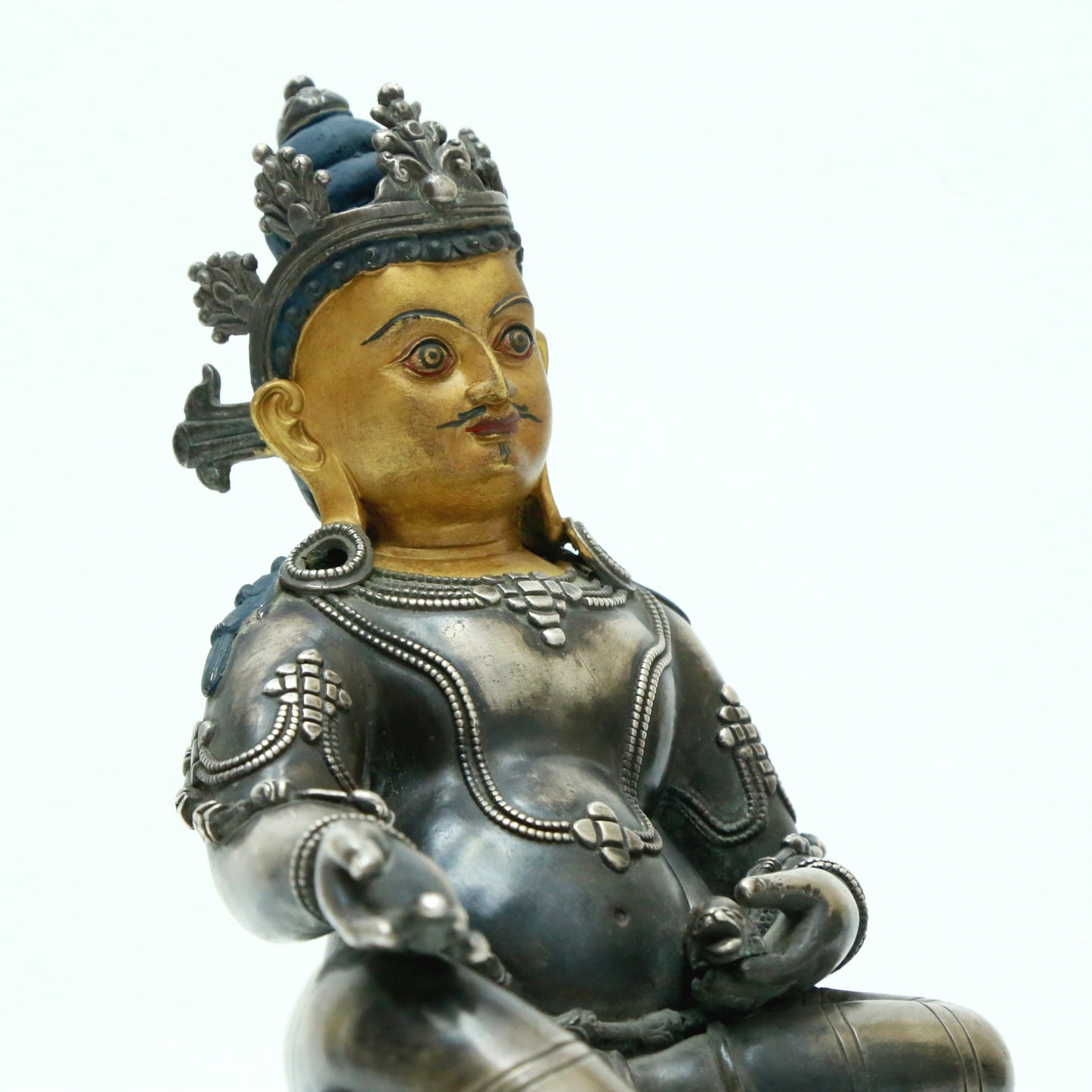 A Magnificent Gilt-Bronze Figure Of Kubera