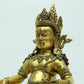 A Magnificent Gilt-Bronze Gem-Inlaid Figure Of Kubera