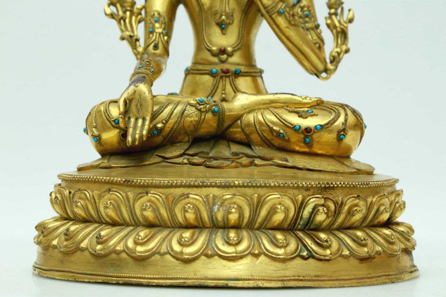 A Magnificent Gilt-Bronze Figure Of Tara