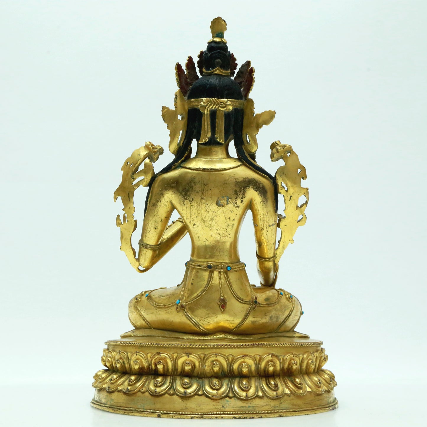 A Magnificent Gilt-Bronze Figure Of Tara