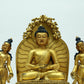 A Magnificent Gilt-Bronze Figure Of Buddha Shakyamuni With Inscriptions