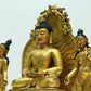 A Magnificent Gilt-Bronze Figure Of Buddha Shakyamuni With Inscriptions