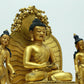 A Magnificent Gilt-Bronze Figure Of Buddha Shakyamuni With Inscriptions