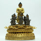 A Magnificent Gilt-Bronze Figure Of Buddha Shakyamuni And A Gilt-Silver Figure Of Tara